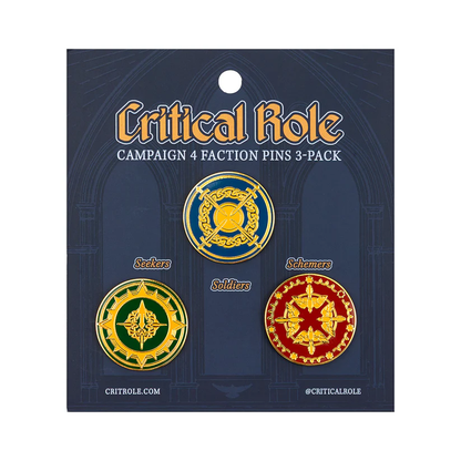 CRITICAL ROLE PINS