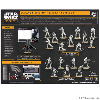 STAR WARS: LEGION - GALACTIC EMPIRE STARTER SET