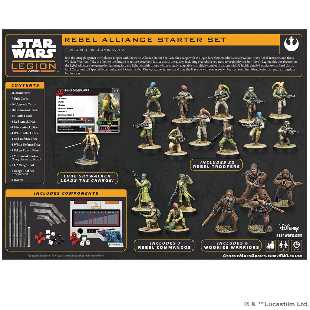 STAR WARS: LEGION - REBEL ALLIANCE STARTER SET