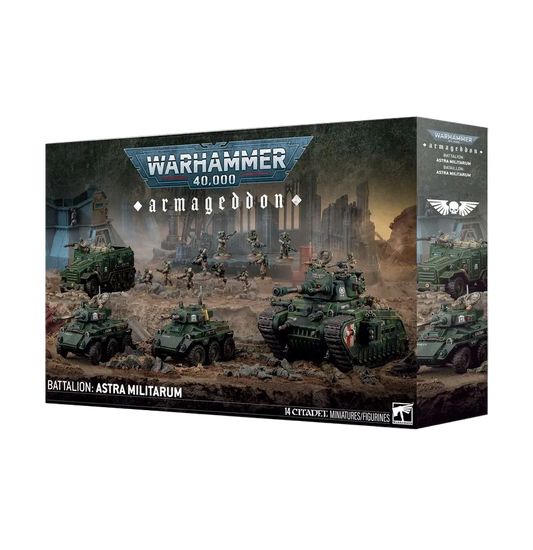 WARHAMMER 40,000 – ASTRA MILITARUM: ARMAGEDDON BATTALION