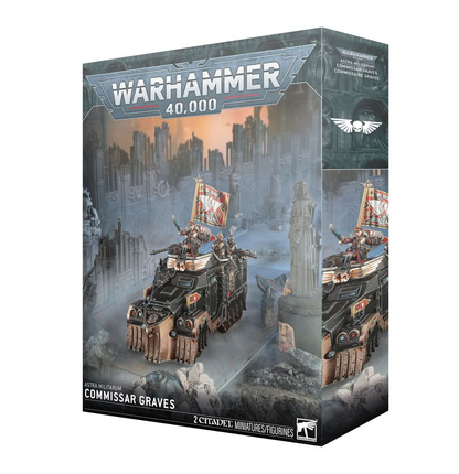 WARHAMMER 40,000 – ASTRA MILITARUM: COMMISSAR GRAVES