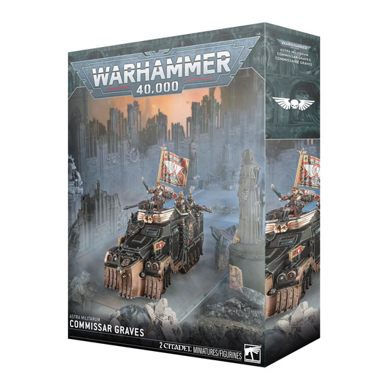WARHAMMER 40,000 – ASTRA MILITARUM: COMMISSAR GRAVES