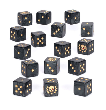 WARHAMMER 40,000 – ASTRA MILITARUM: COMMISSAR YARRICK DICE SET