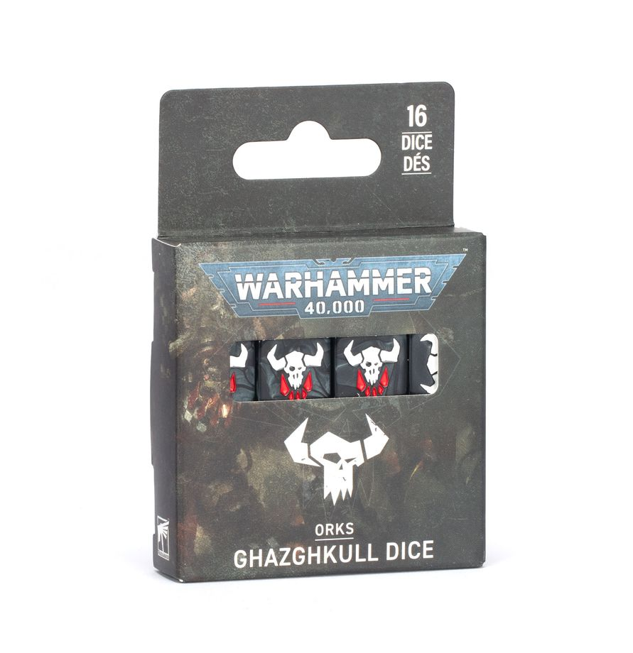 WARHAMMER 40,000 – ORKS: GHAZGHKULL DICE SET