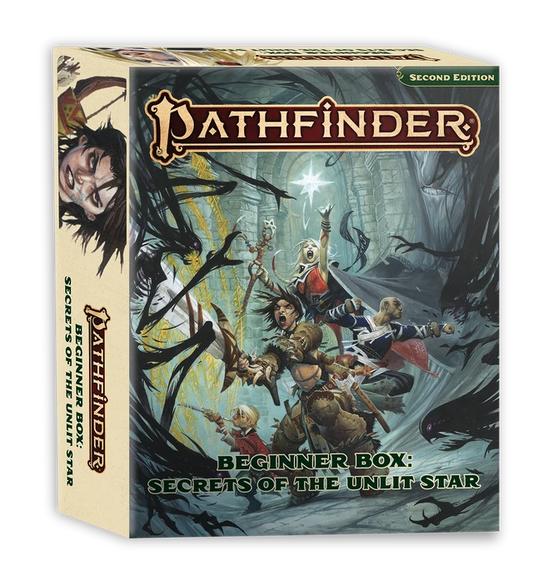 PATHFINDER RPG 2E: BEGINNER BOX - SECRETS OF THE UNLIT STAR