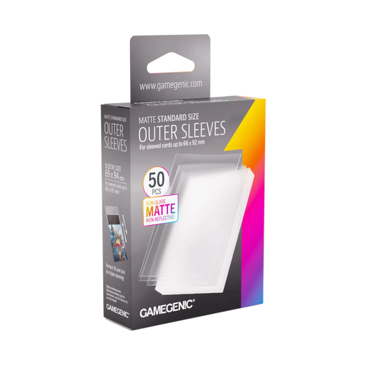MATTE STANDARD SIZE - OUTER SLEEVES 50 CT.