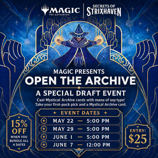 MAGIC THE GATHERING - OPEN THE ARCHIVE DRAFT