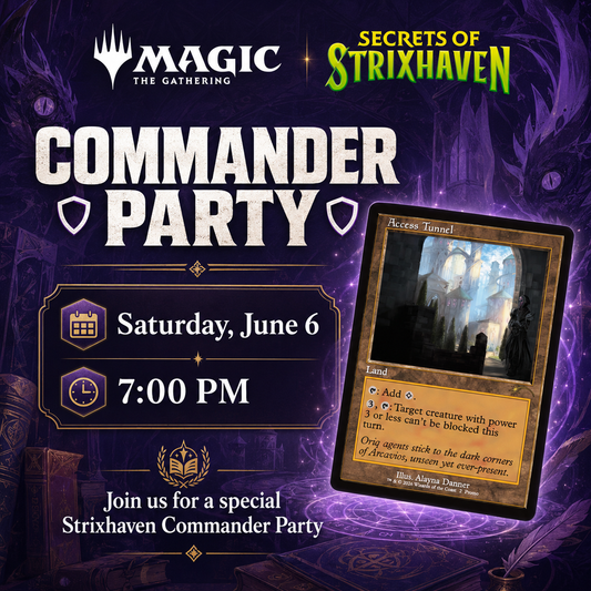 MAGIC THE GATHERING - SECRETS OF STRIXHAVEN COMMANDER PARTY
