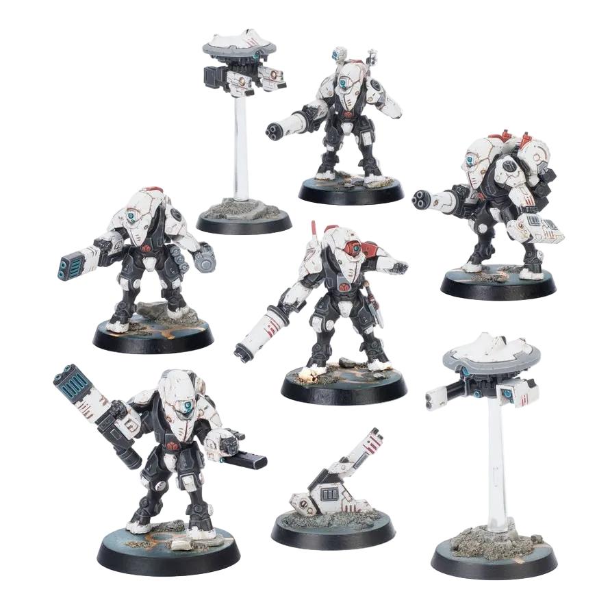 WARHAMMER 40,000: KILL TEAM – T'AU EMPIRE: XV26 STEALTH BATTLESUITS