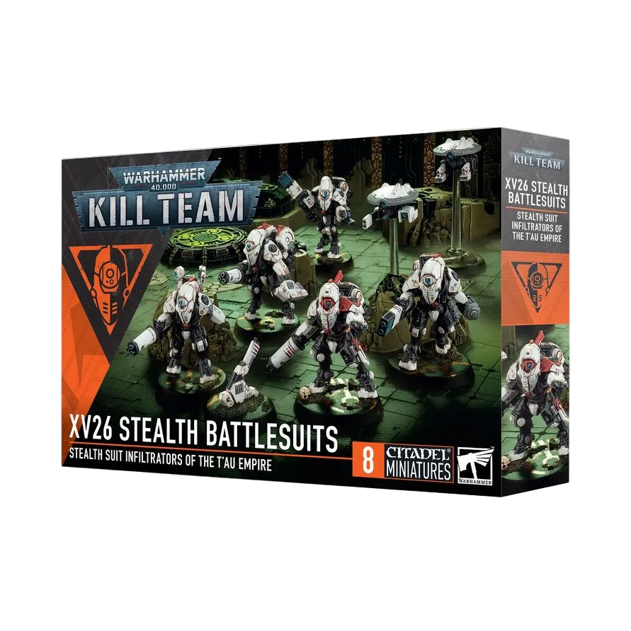 WARHAMMER 40,000: KILL TEAM – T'AU EMPIRE: XV26 STEALTH BATTLESUITS