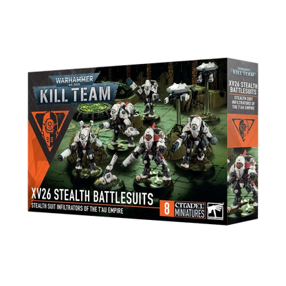 WARHAMMER 40,000: KILL TEAM – T'AU EMPIRE: XV26 STEALTH BATTLESUITS