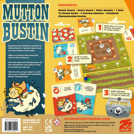 MUTTON BUSTIN'