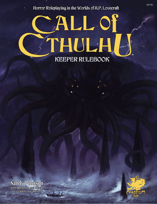 CALL OF CTHULHU: KEEPER RULEBOOK (Hardcover)