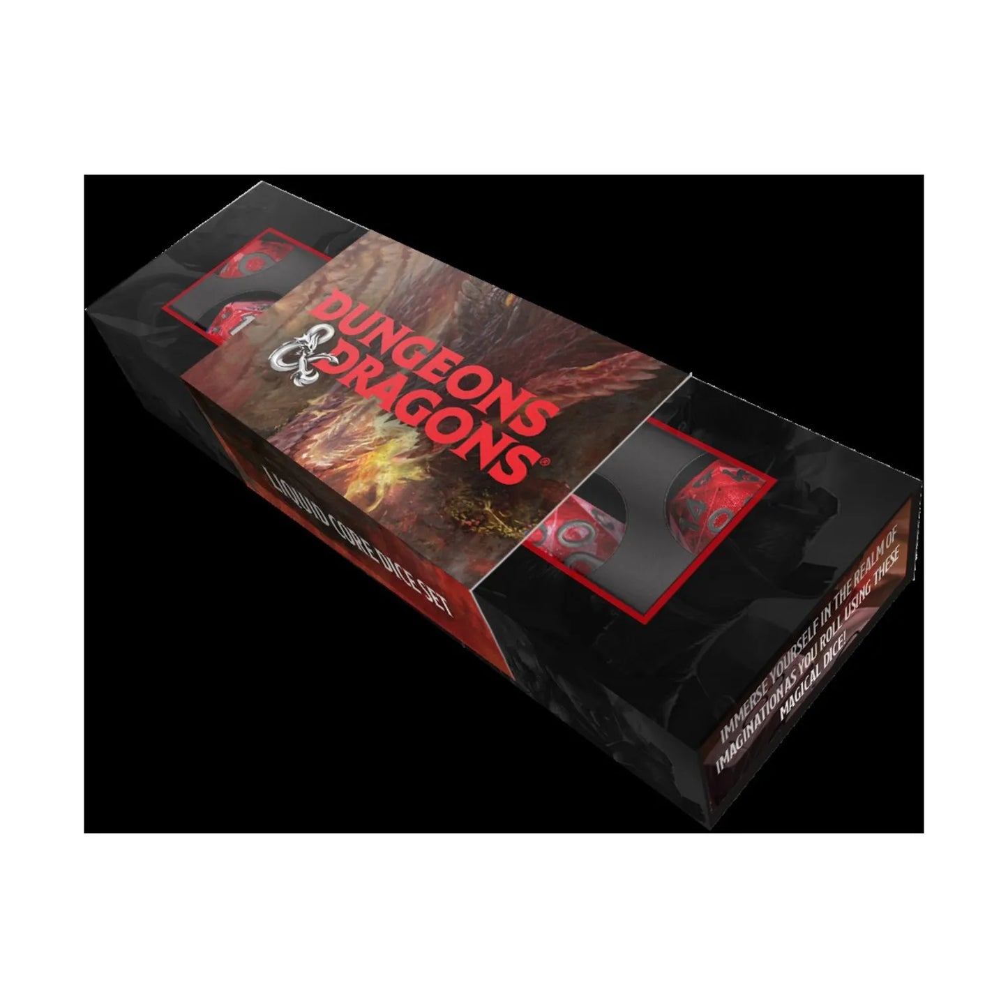 D&D LIQUID CORE- DRAGON BREATH 7 PC DICE