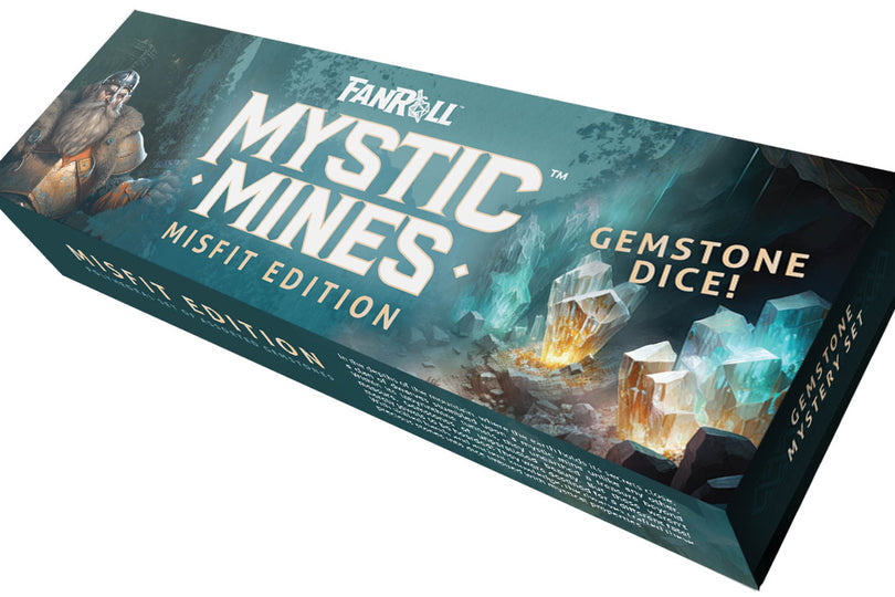MYSTIC MINES MISFIT GEMSTONE DICE SET