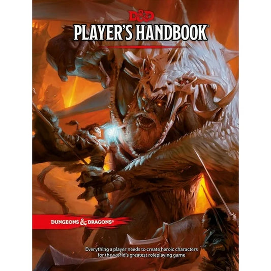 DUNGEONS AND DRAGONS PLAYER'S HANDBOOK - Fifth Edition 2014 (5E)