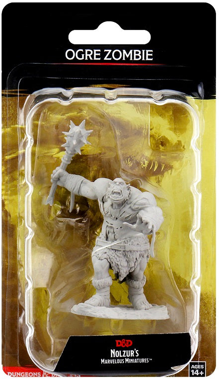 DND UNPAINTED MINIS- OGRE ZOMBIE
