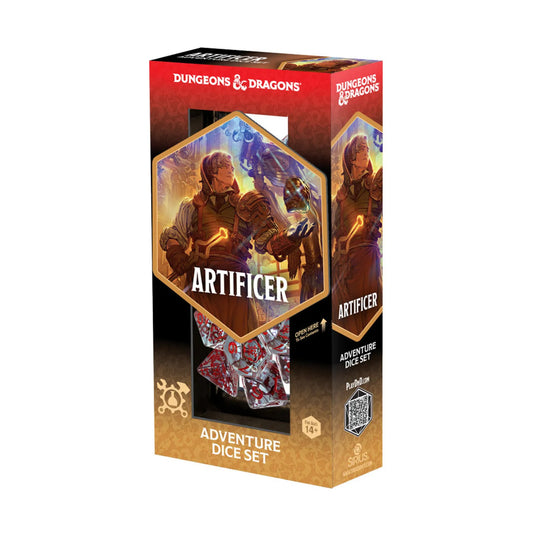DUNGEONS & DRAGONS ADVENTURE DICE SET - ARTIFICER