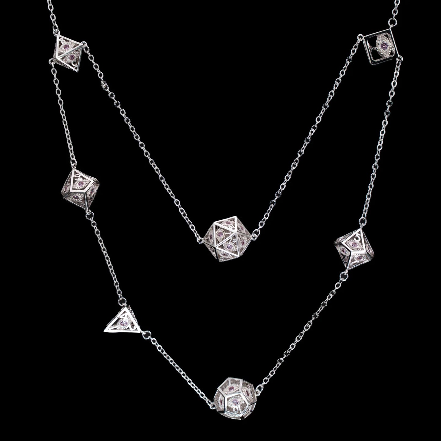 DRAGON'S EYE 7-DIE NECKLACE