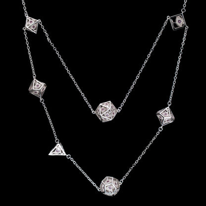 DRAGON'S EYE 7-DIE NECKLACE
