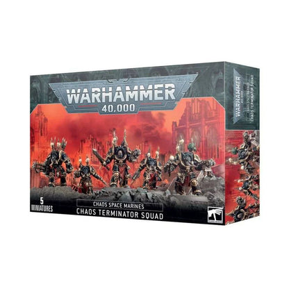 WARHAMMER 40,000 – CHAOS SPACE MARINES: CHAOS TERMINATOR SQUAD