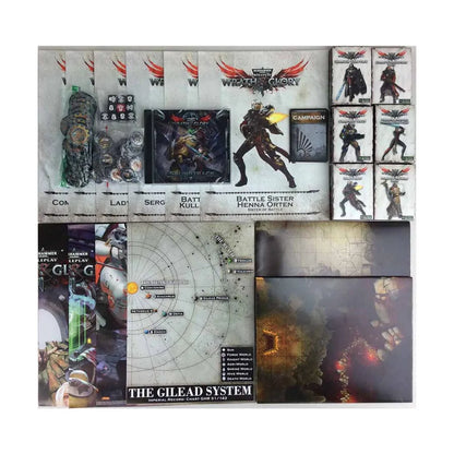 WRATH & GLORY (Warhammer 40,000 RPG) : COMPLETE CAMPAIGN IN A BOX!